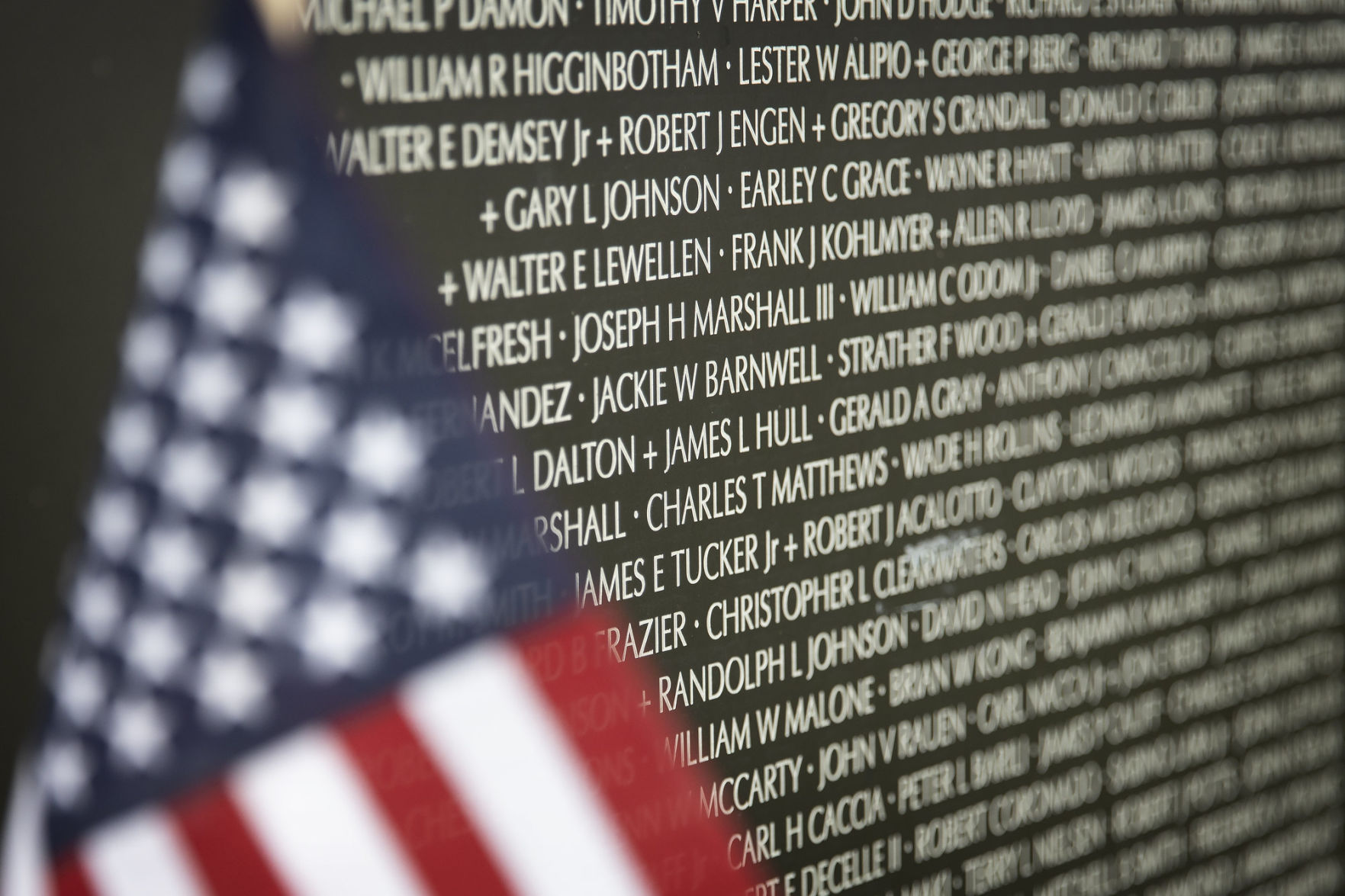 Vietnam wall in Goliad